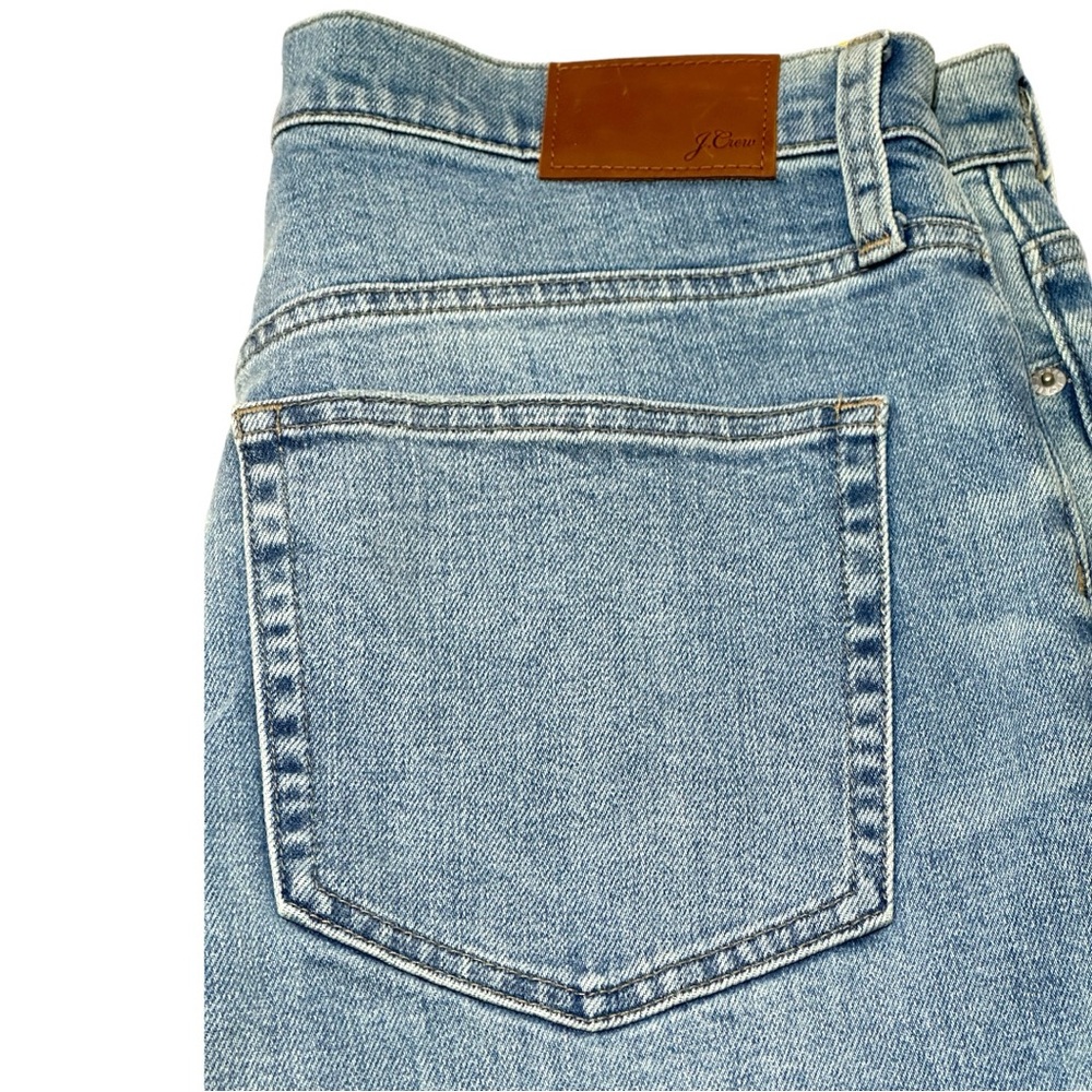 J Crew NWT Full Length Light Seacoast Wash Pocket Perfecting Bootcut Jeans SZ 30 - Picture 10 of 15